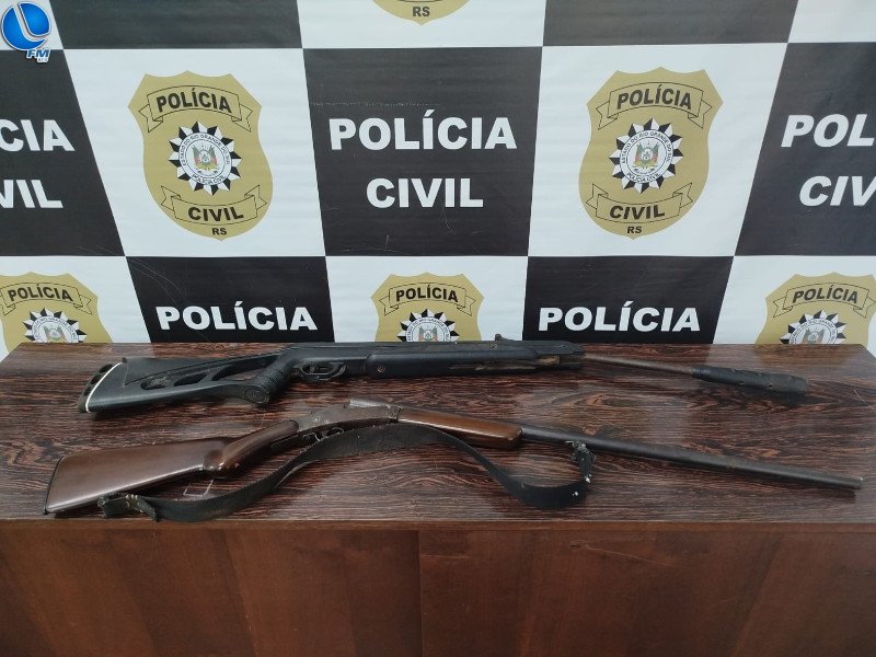 Polícia Civil prende homem por posse ilegal de arma de fogo