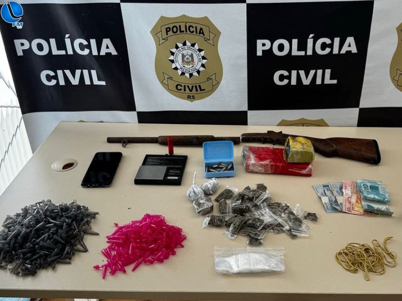 Investigação de homicídio, em Bom Jesus, termina com prisão de grupo de traficantes