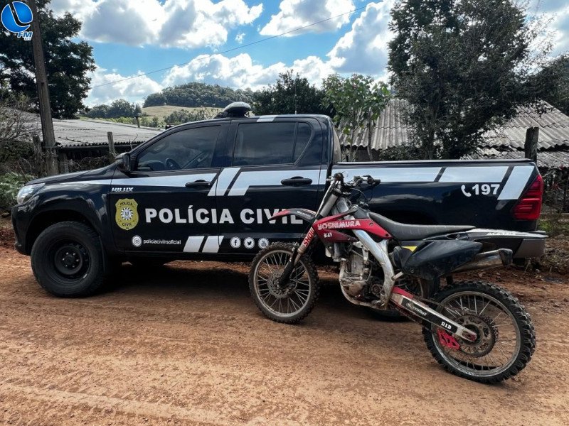 Polícia Civil prende homem por extorsão e recupera motocicleta furtada em Marau