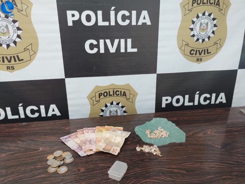 Polícia Civil prende homem por tráfico de drogas