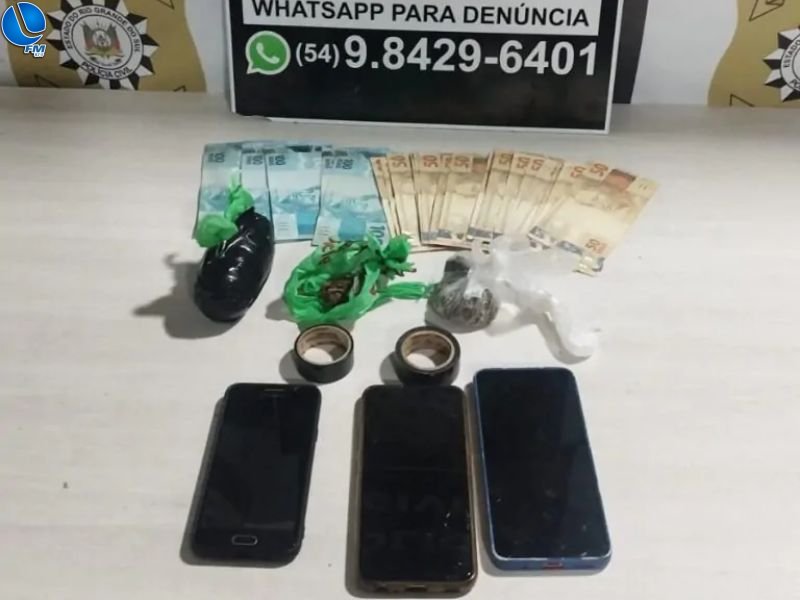 Polícia Civil prende homem por tráfico de drogas em Carazinho