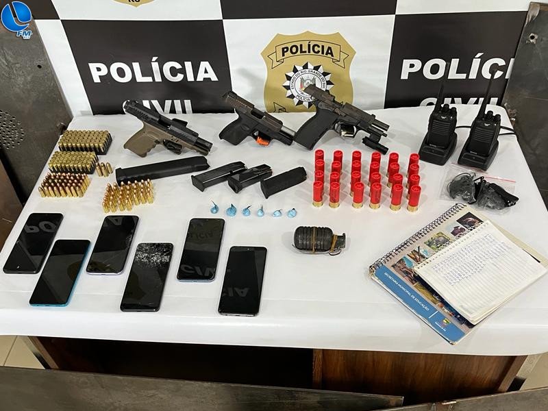 Sete pessoas são presas em operação policial em Serafina Corrêa