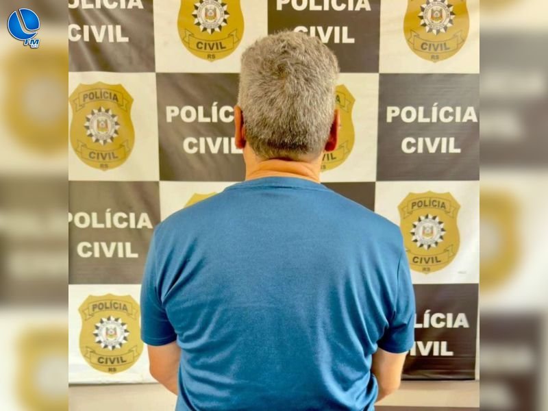 Polícia Civil prende homem condenado por estupro de vulnerável em Água Santa