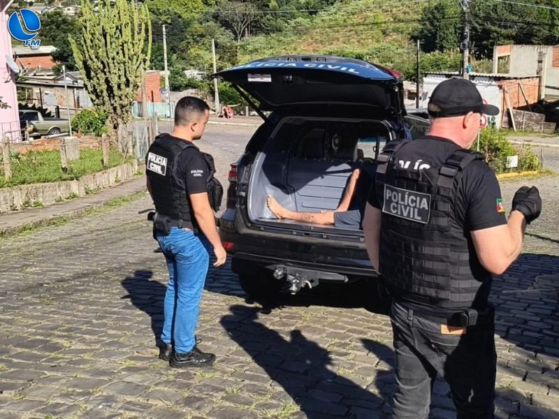 Polícia Civil prende suspeitos de duplo homicídio em Nova Bassano