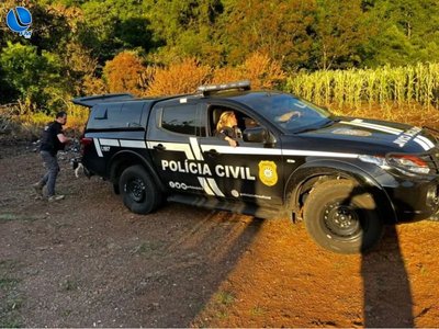 Homem é preso em Casca por incendiar a própria casa e ameaçar a esposa