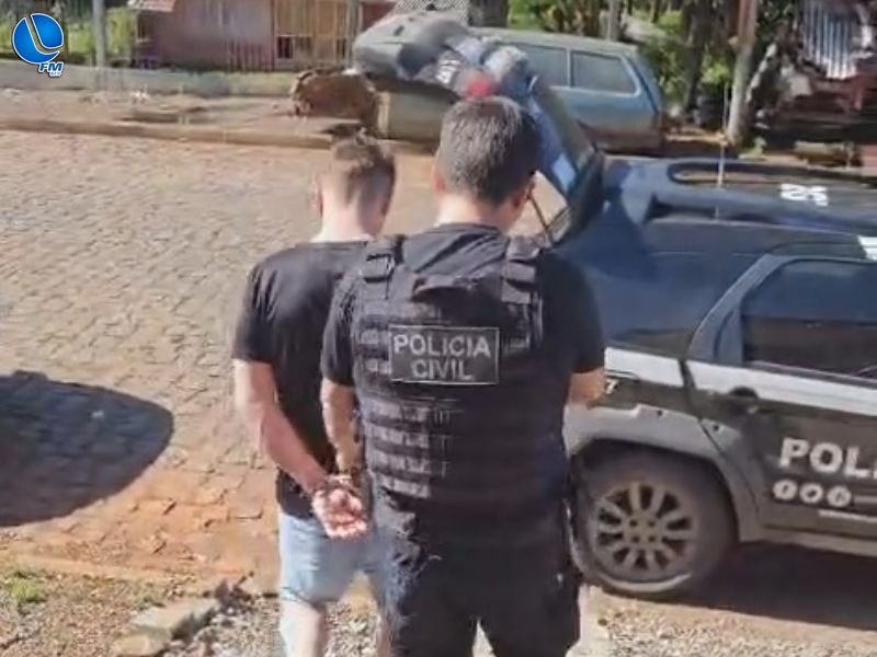 Polícia Civil prende homem por tráfico de drogas em Maximiliano de Almeida