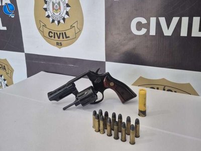 Homem é preso por posse irregular de arma e receptação em Muliterno