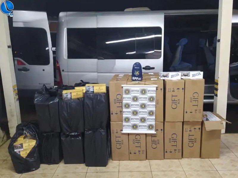 Homem é preso por contrabando e posse de entorpecente em Barracão