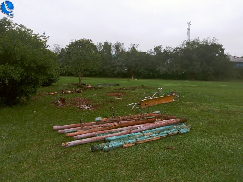Começaram as obras da Praça do Bairro Nunes