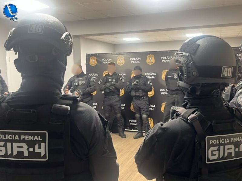 Polícia Penal realiza operação de segurança no Presídio Regional de Passo Fundo