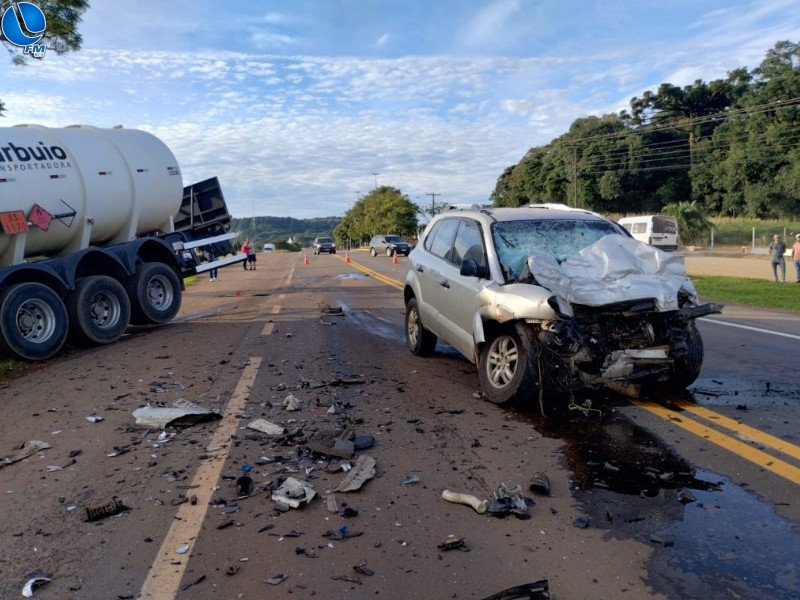 Acidente em Mato Castelhano deixa uma pessoa morta