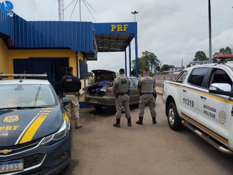 PRF e Brigada Militar prendem dois traficantes em Sarandi