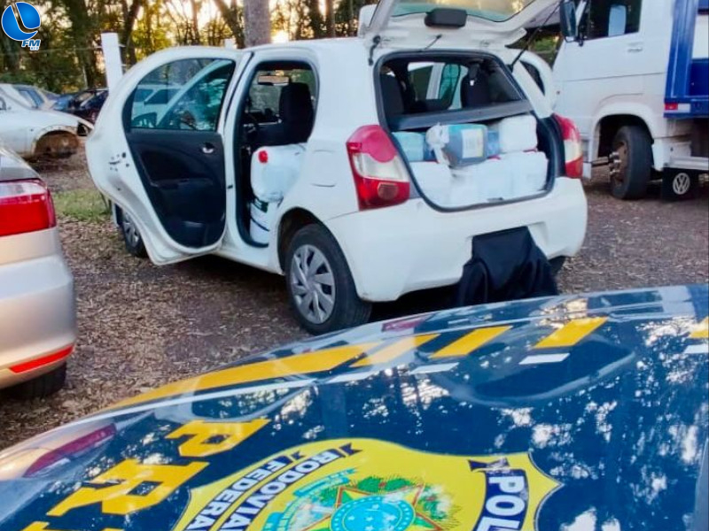 PRF prende contrabandista com meia tonelada de agrotóxicos ilegais em Erechim