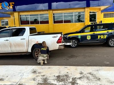 PRF recupera veículo clonado e prende motorista na BR-285, em Passo Fundo