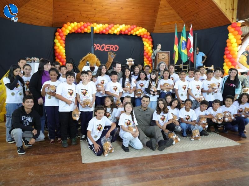 BM realiza formatura do PROERD 2025 em Vacaria