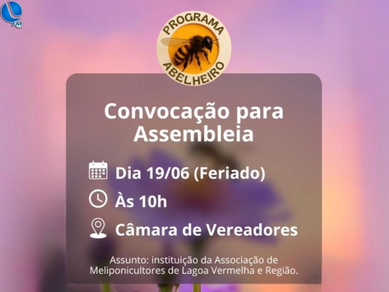 Programa Abelheiro: audiência pública dia 19  