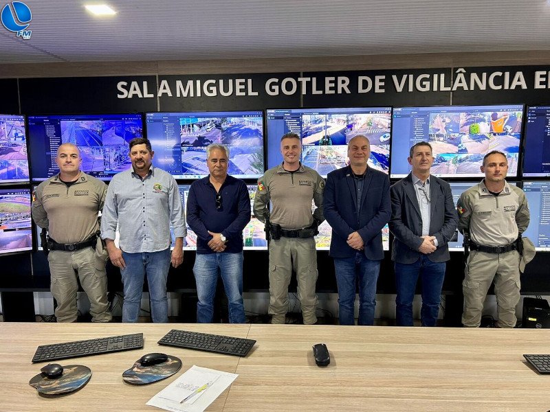 Reunião em Erechim trata de videomonitoramento regional