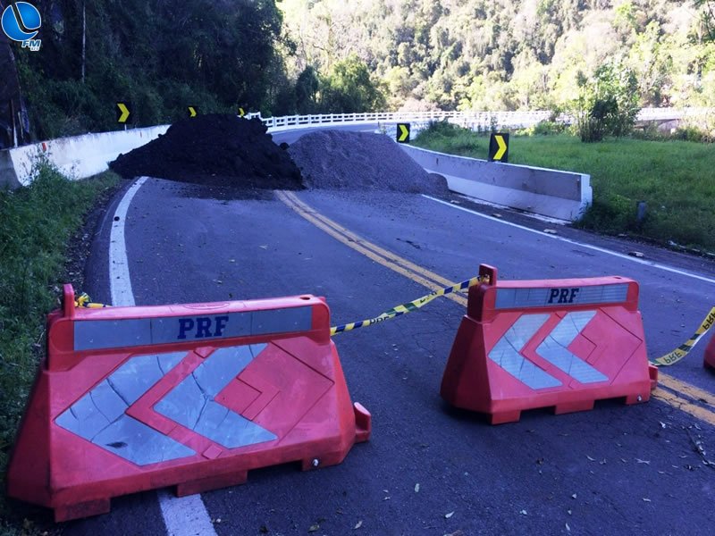 Trânsito interrompido na ponte das Antas causa prejuízos para Campestre da Serra