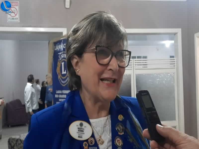 “O que seria de Lagoa Vermelha sem clubes de serviços?”, diz governadora de Lions