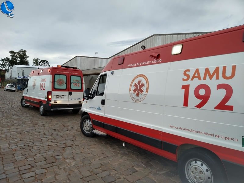 Atedimentos do SAMU, em Lagoa Vermelha