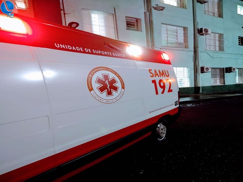 Com trabalho rápido, SAMU de Lagoa Vermelha salva idoso de parada cardiorrespiratória