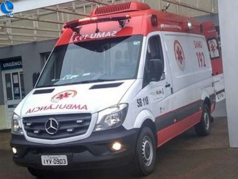 Motociclista fica ferido em acidente de trânsito no centro de Tapejara