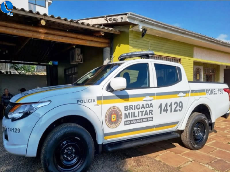 São José do Ouro recebe nova viatura para a Brigada Militar