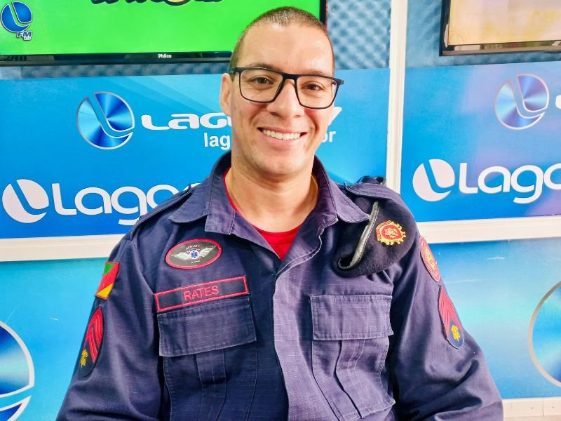 Sargento Rates relata salvamento de criança afogada