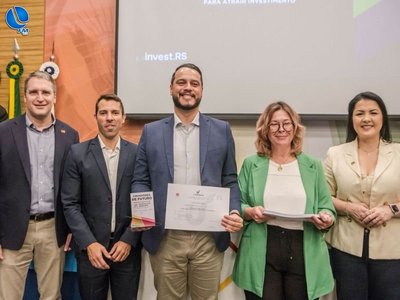 Secretaria de Desenvolvimento Econômico de Lagoa Vermelha recebe reconhecimento Estadual