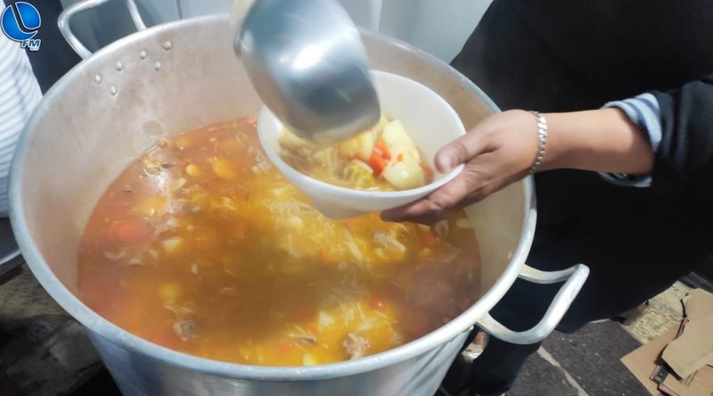 A retomada do Sopão Comunitário