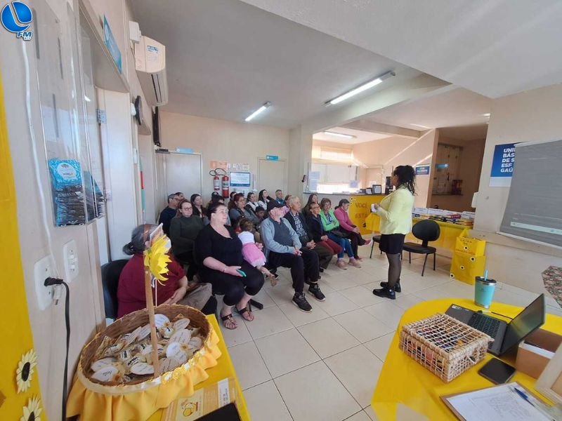 UBS Gaúcha promove palestra sobre saúde mental no Setembro Amarelo