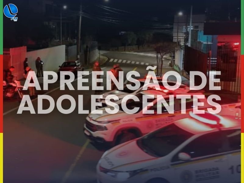 Brigada Militar recupera itens furtados e apreende dois menores no Rodeio Internacional de Vacaria