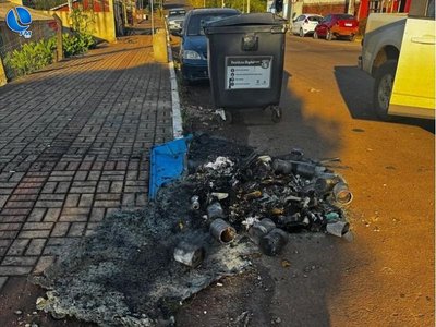 Secretário de Agricultura e Meio Ambiente alerta para vandalismo em contêineres de lixo