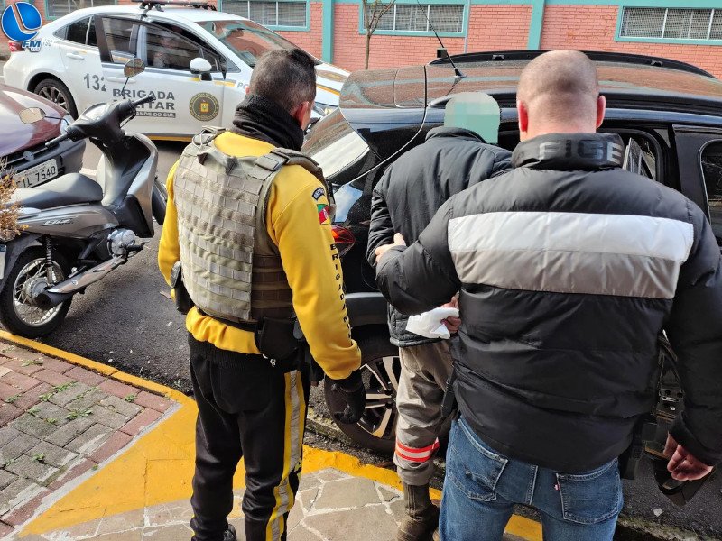 Homem é preso em flagrante por violência doméstica em Passo Fundo