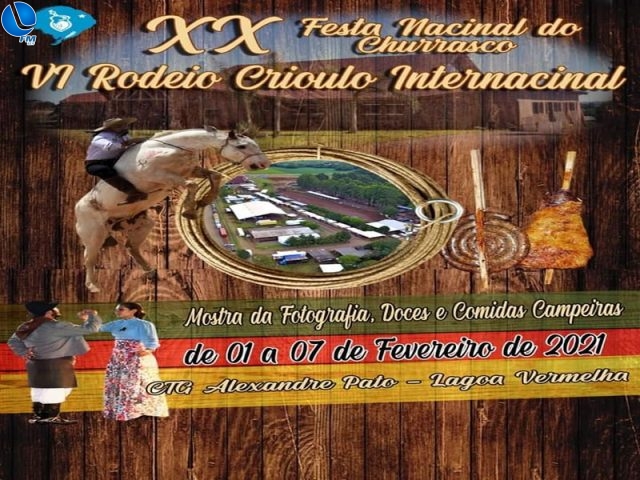 É de Vacaria vencedor do cartaz do Rodeio Crioulo - Lagoa Fm - A Primeira  FM de Lagoa Vermelha