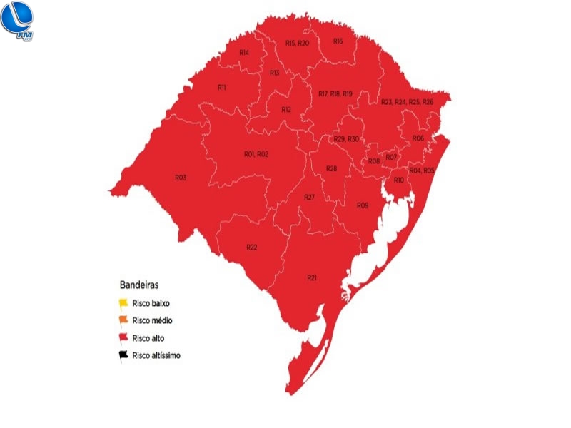 Caxias do Sul segue na bandeira laranja até o dia 12 de outubro